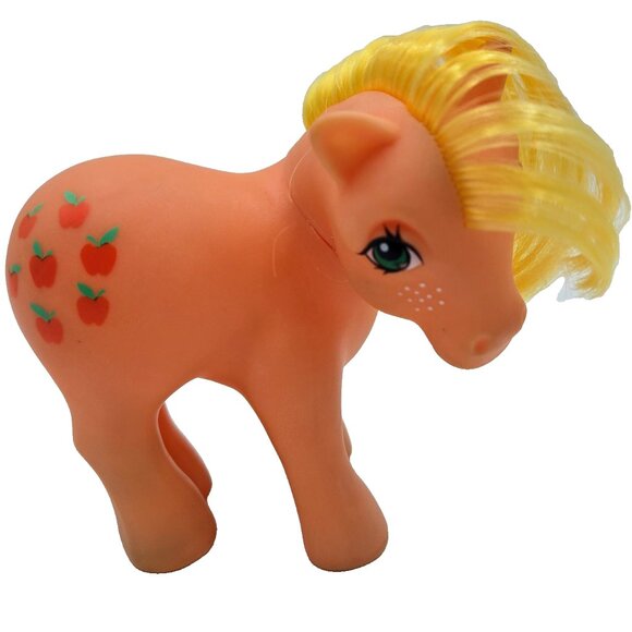 My Little Pony G1 Applejack Hasbro 1983 MLP Toy Missing Tail Read - Picture 1 of 9